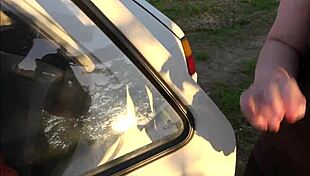 Young Babe Deepthroats Monster Cock Publicly