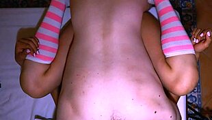 secretary and boss sneaking sex in his office after hours.