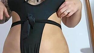 I insert dildo in my ass to prepare for husband's fucking