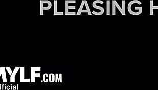 Trusted slaves Selina and Summers show lewd loyalty through gangbang submission to master Rion