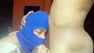 Horny ex-girlfriend rips clothes for intense blowjob and fucking