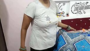 Stepmother Caught With Servant, Stepbrother Blackmails And Fucks Her