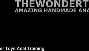 nuria mill�n tests handmade impaler size l with anal fisting orgasm