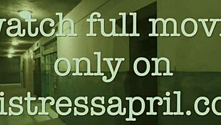 i am dominatrix mistress april conducting secret interrogation in military camp