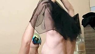 Naked milf in stockings for first casting 😊