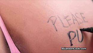 asian roommates perform a super sloppy blowjob and deepthroat for their cam show