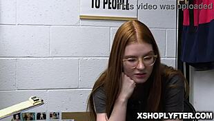 redhead jane rogers flirts out of shoplifting with billy boston