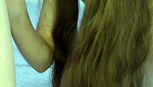 Cute young girl with small tits gets morning anal sex