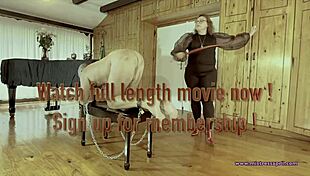 i am dominatrix mistress april conducting secret interrogation in military camp