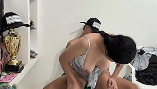 I fuck my stepdaughter on the train