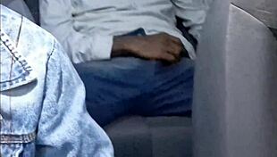 Redhead Amateur Flashes Ass and Masturbates in Public Car Street