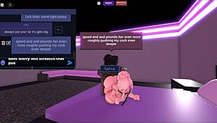 blonde slut bent over for intense bbc fucking in rough session