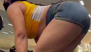 I Love My Beautiful Outfit In The Gym.