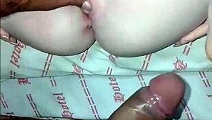 Beautiful Teen 18+ Spreads Tight Pussy For Monster Black Cock Interracial Fucking