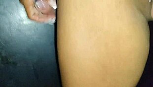 Slut Licks Black Dick At Gloryhole