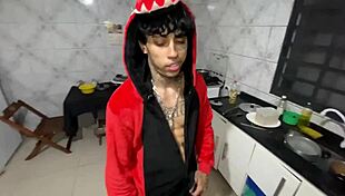 Latina Sucks Boyfriend And Gets Creampie