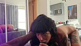 sheer woman delivers to black lover bareback