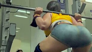 I Love My Beautiful Outfit In The Gym.