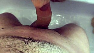 spying on step son in shower, mom sucks and jerks him off