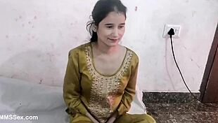 Indian wife enjoys intimate moment