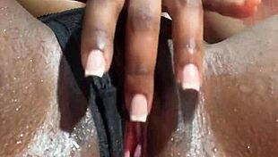 oh wow this black university student feels so horny after class ends