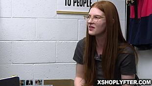 redhead jane rogers flirts out of shoplifting with billy boston