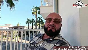 German anal date with tourist on Mallorca