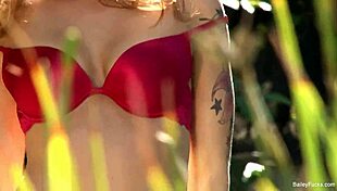 Dahlia Sky Enjoys Private Relaxation Session Alone