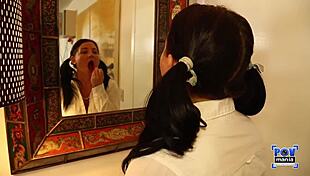 Sexy Casey Cumz Works Miles Longs Dick