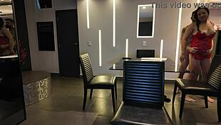 i had quick sex, my husband fucked me in the dining room and came in my mouth.