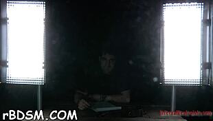 redhead slave girl surrenders to bdsm fetish toys and hardcore masturbation in stockings