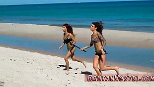 BDSM Tourists Felicity Feline And Jade Get Bound