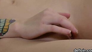 i'm lovable sweetie openin up juicy slit and losin virginity