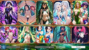 Battle babes hentai game slideshow with 10 hot fantasy girls.