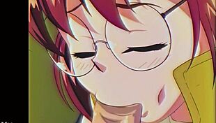 I... I blowjob with glasses on.