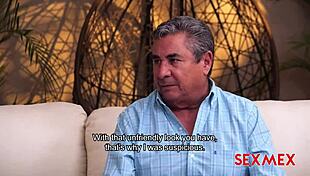 paying off dad's debt with carolina guerrero in a quickie