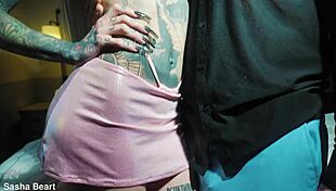 I smashed her ass in garage