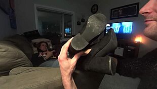 worship my perfect bound feet and lick them