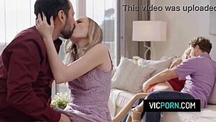 Scarlett Sage and Carlita Ray in bold swingers foursome