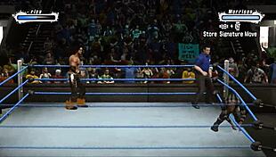 hey, check out marrisa wrestling john morrison in this fetish match! 💪