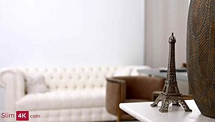 nicole murkovski, flexible petite babe, enjoys doggystyle and creampie in intimate session