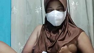 Beautiful Hijab Student Masturbates With Toys Anal Big Tits