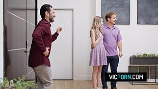 Scarlett Sage and Carlita Ray in bold swingers foursome