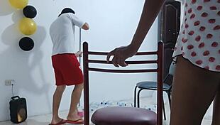 The Employees Have An Erotic Scene During Work Hours While Cleaning The Office