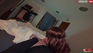 i got scared but sucked my stepson's dick and begged him to fuck my tight pussy.