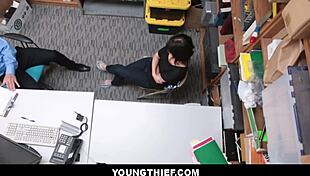 Cute Brunette Teen Penelope Reed Strip Searched And Fucked!