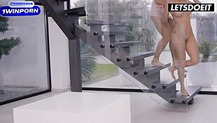 Dirty step mom Kenia and step son in reality scene