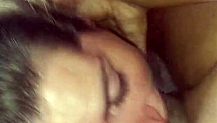 cute latina girlfriend participates in homemade sucking contest