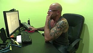 Office Quickie Leads To Moaning Orgasm!