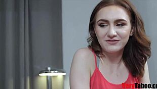 stepsiblings make out while stepdad ignores